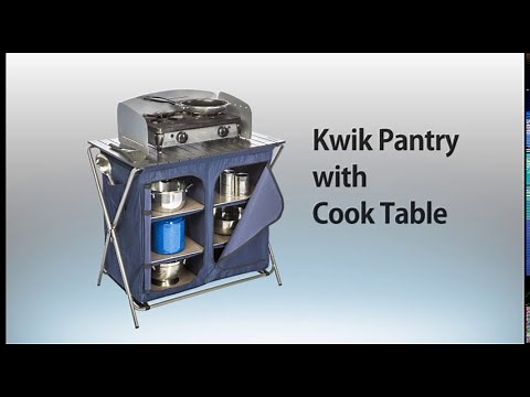 Kamp-Rite® Kwik Pantry with Cook Table