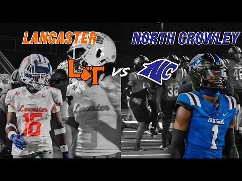 #2 North Crowley vs Lancaster 6A STATE CHAMPIONS OPENING WEEK NAIL BITER #txhsfb
