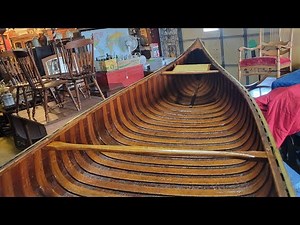 1900's "Old Town " canoe restoration