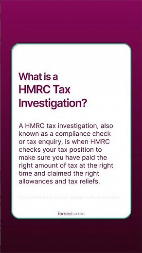 What is a HMRC Tax Investigation?