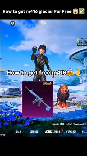 Unlock M416 Glacier for free in PUBG Mobile: Here's how!