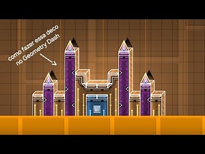 Tutorial de como fazer uma deco simples no Geometry Dash.