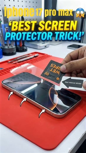 iphone 17 pro max best screen protector ￼ #shorts #apple #viralshorts #shortvideo #screenprotector