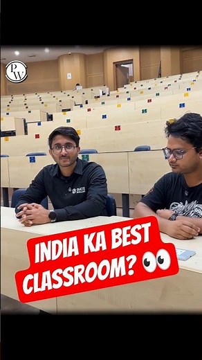 Top Facilities Inside IIT Bombay Classrooms 🏫 #PW #Shorts