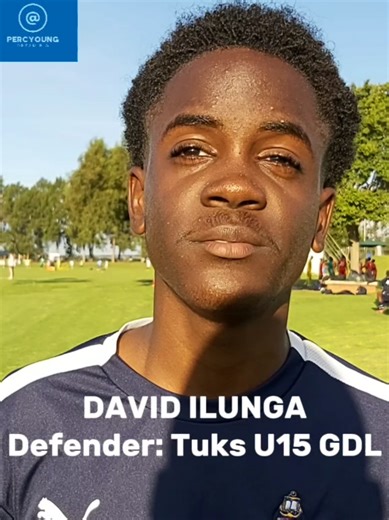 The Tuks U15 GDL-defender David Ilunga gave us a