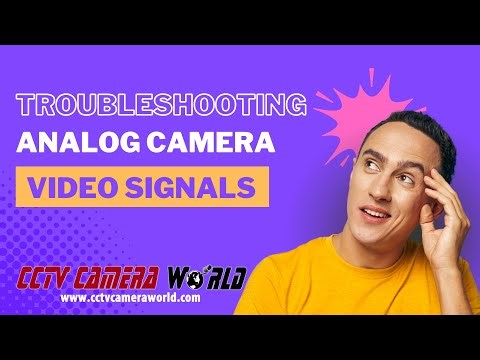 Troubleshooting Analog Security Camera Video Signals