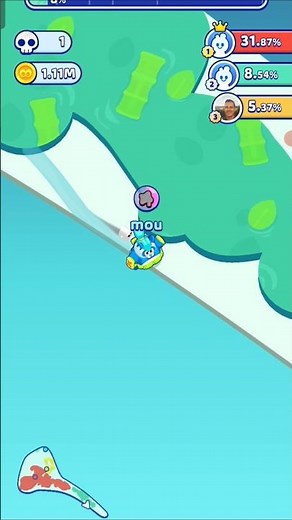 Paper.io Gameplay 🔥 | Satisfying Territory Expansion #Shorts