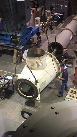 Large Vertical Lineshaft Turbine Pump Disassembly