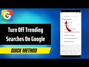 How To Turn Off Trending Searches On Google Chrome