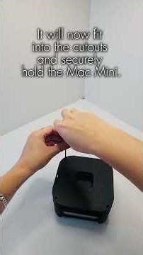 Mac Mini M4 Underdesk Bracket Installation Video