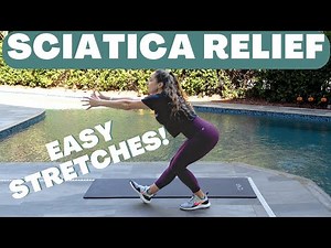 SCIATICA Stretches To Ease Nerve Pain At Home ( QUICK & EASY )