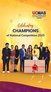 Relive the Glory of the National Competition Award Ceremony 2025! Our UCMAS champions didn't just meet expectations-they shattered records and made history. A heartfelt congratulations to every brilliant student whose hard work lit up the stage. Here's to even greater heights in the journey ahead! #ucmas #abacus #mentalmath #champion #abacusclasses #mathclasses #nlc2025 #ucmaschampionresult #ucmasstudents #mathtutoring #canada #canadakids #canadamoms #explore #page #instagram #trending #reels | 