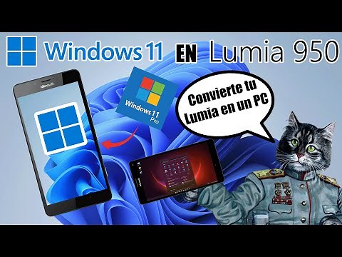 Como instalar windows 11 en el Lumia 950