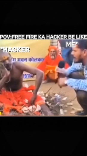 “Free Fire Hacker Be Like 🤡 | Na Hindu Na Muslim… Main To Hacker Hu 😂🔥 #shorts