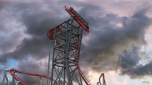Riders on new 'tilt' roller coaster at Cedar Point get stuck on its opening day