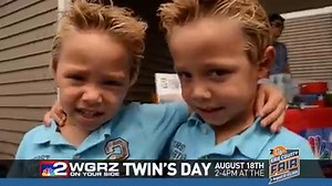 10K views · 192 reactions | We're celebrating the "2" in Channel 2! So, we're looking for identical twins... yes, the 2 of you... to come to The Fair on Tuesday (Get it? 2s-day) starting at 2pm for 2 hours. We'll take a picture, or even 2, and put you in a commercial, airing only on Channel 2. It should be way 2 cute! | WGRZ - Channel 2, Buffalo | Facebook