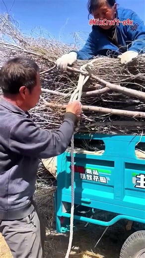 Cargo hitch knot： Ideal for lifting and securing heavy loads #mixcraft