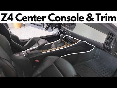 Remove Center Console & Trim | BMW Z4 2003-2008