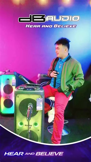 DB Audio by Astron PARTYBOX1022 | Mobile Trolley Bluetooth Speaker | Rechargeable | Bluetooth | 10''x2 woofer | 1800 watts | With Free 2 Wireless Mic | Indoor/Outdoor speaker and PA system