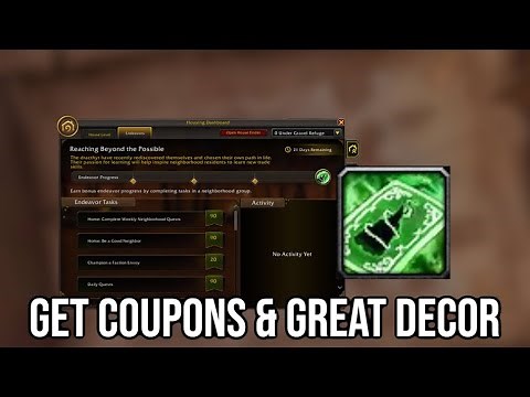 ENDEAVOURS: HOW THEY WORK, WHAT YOU CAN GET & EVERYTHING ELSE YOU NEED TO KNOW: WORLD OF WARCRAFT