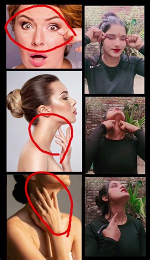 FaceYoga for Glowing Skin | Face Slimming & Anti-Aging Exercises#wrinklefreeskin#facia#viral#shorts