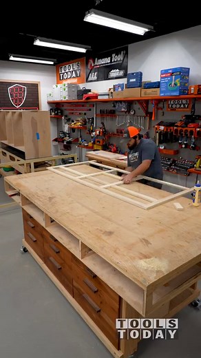 10K views · 126 reactions | Making and assembling the kitchen island...