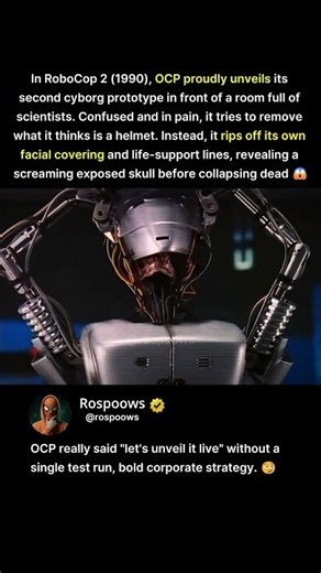 In RoboCop 2 1990, OCP didn't expect it
