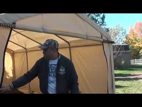 #23 Menards ShelterLogic AutoShelter 10' x 20' x 8' Instant Garage Review