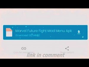 Marvel Future Fight Mod Apk 2025 VIP Unlimited Money - MFF Mod Menu Android-IOS 2025 Hack