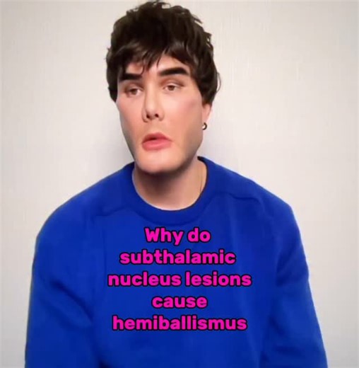 mehlmanmedical.com on Instagram: "“Why do sub thalamic nucleus lesions cause hemiballismus?” #mehlman_medical #mike_mehlman #usmle #usmlestep #usmleprep #usmlestep1 #usmlestep2 #usmlepreparation #usmlejourney #usmlemotivation #cbse #cbseboardexam #step1 #step2ck #step3 #medstudent #medstudentlife #medical #medicalschool"