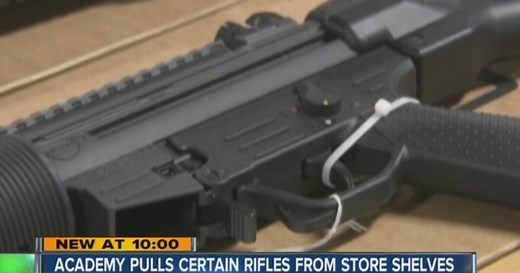 Academy Sports pulling guns off store shelves