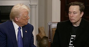Trump and Musk show good rapport in an interview on Fox