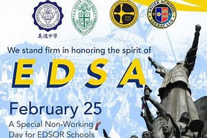 Some Catholic schools suspend classes on Feb. 25 for EDSA People Power anniversary | ABS-CBN News