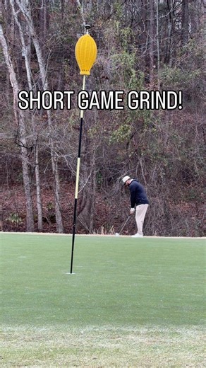 ITS SO CLOSE!!!! Grinding my short game to improve my up and down game. #FYP #viraltiktok #golftiktok #shortgame #grind