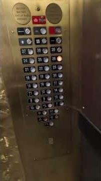 REALLY FAST Otis/Northern High-Speed Elevators at Crowne Plaza in Kansas City, MO