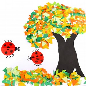 3D Paper Tree | How to make paper tree | Paper craft | Dian Creative | Facebook