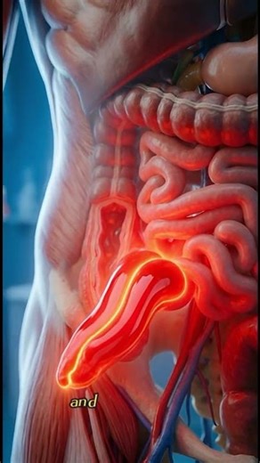 Appendicitis Explained in 60 seconds #appendectomy #appendicitis #humanbody