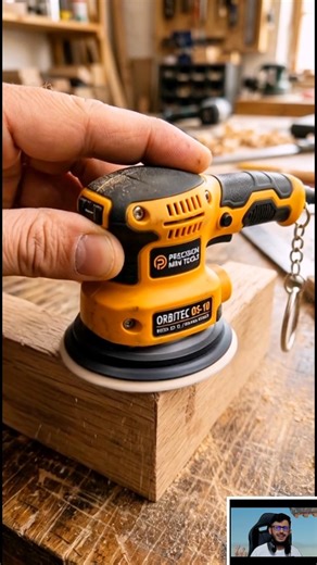 World’s Smallest Orbital Sander Actually Works! 🤯#mini tools, #miniature tools,
