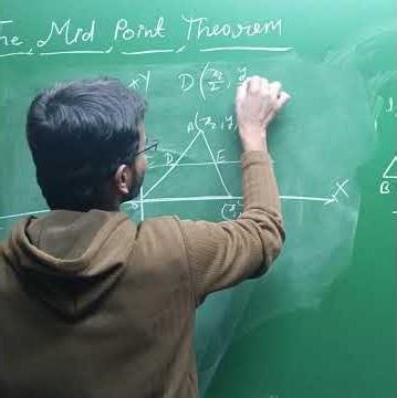 Mid-Point Theorem Proof Using Coordinate Geometry | Pandey Sir