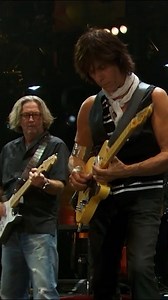 1.1M views · 33K reactions | On this day in 1944: Jeff Beck was born. During Crossroads Guitar Festival in 2010, Jeff joined Eric onstage for a performance of Elmore James' "Shake Your Money Maker." | Eric Clapton | Facebook