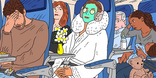 How to Make Your Economy-Class Seat a Little Less Miserable