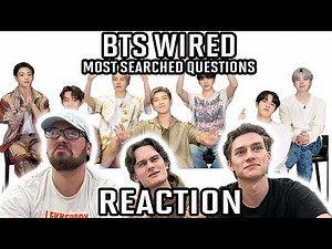 K-POP NEWBIES WATCH BTS WIRED AUTOCOMPLETE INTERVIEW!