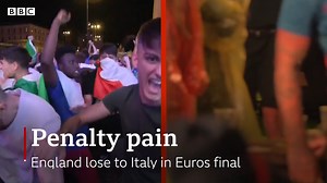 1.5M views · 20K reactions | “Too much pressure at the end of the day. Too much pressure.” Here’s how fans reacted as Italy beat England 3-2 after a tense penalty shootout to become European champions. https://bbc.in/2Vodvjk | BBC News | Facebook