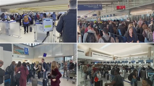 Spring break travel delays amid partial government shutdown