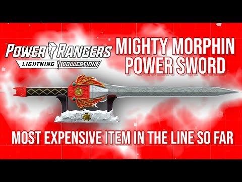 REVIEW: Power Rangers Lightning Collection Mighty Morphin Power Sword! Red Ranger Role Play Item!