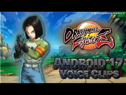 All Android 17 Voice Clips • Dragon Ball FighterZ • Voice Lines (Meredith McCoy)