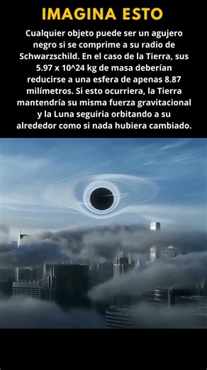 Podríamos convertir la Tierra en un Agujero Negro? 🌍 #shorts #espacio