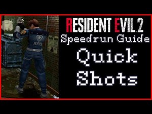 How to Quick Shoot in Resident Evil 2 -- RE2 Speedrun Guide
