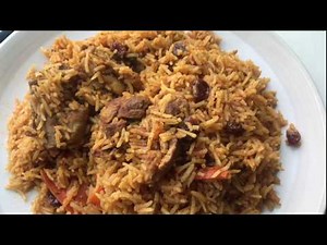 SOMALI RICE/ BARIIS ISKU DHEX KARIS WITH CHICKEN IN 35 MINUTES