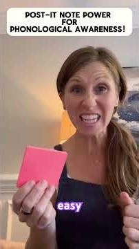 One Post-it note in preschool… Huge impact!